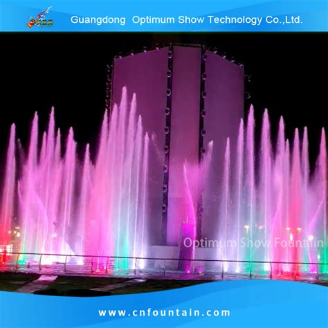 Garden Flowers Fountain Stainless Steel Musical Dancing Fountain Decoration Flower Fountain ...