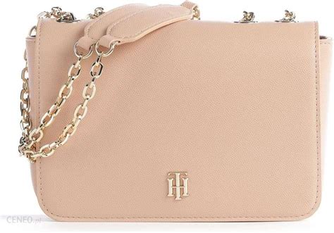 Tommy Hilfiger Th Timeless Torba Przez Rami Nude Ceny I Opinie