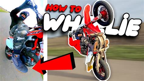 How To Wheelie A Motorcycle For Beginners Youtube