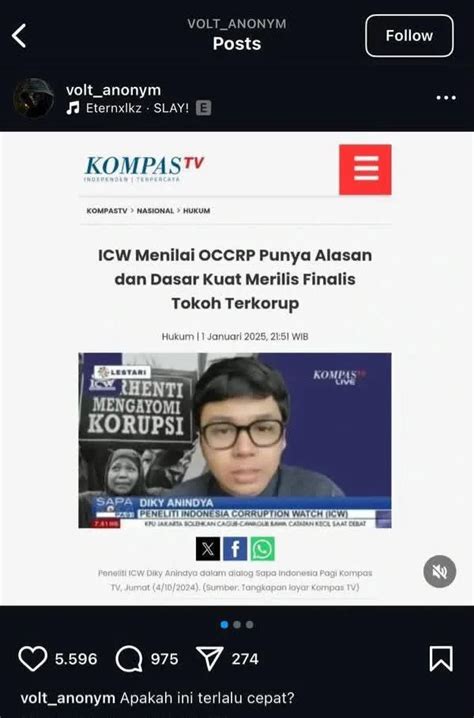 Data Pribadi Peneliti Disebarkan Di Medsos Icw Lapor Ke Polri