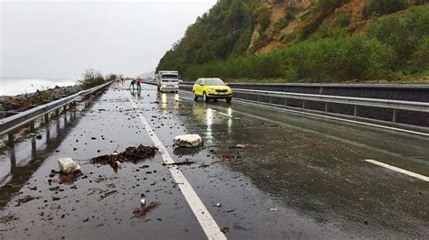 Karadeniz Sahil Yolu Nda Ula M Aksad Son Dakika Haberleri