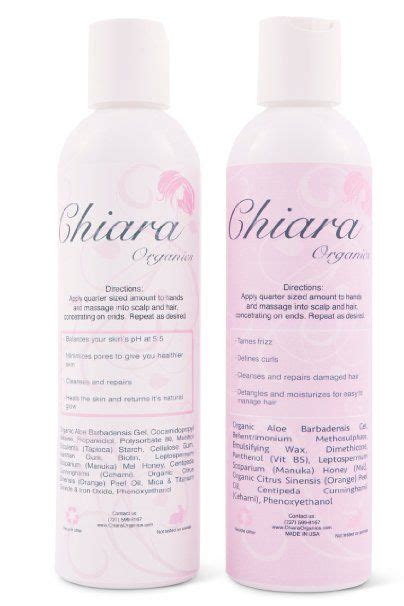 Curly Hair Shampoo And Conditioner Set Sulfate Free Products To