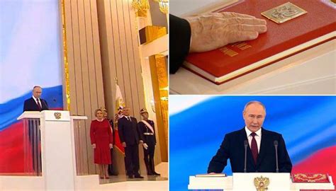 Russian President Putin Takes Oath For Record 5th Term Says Leading