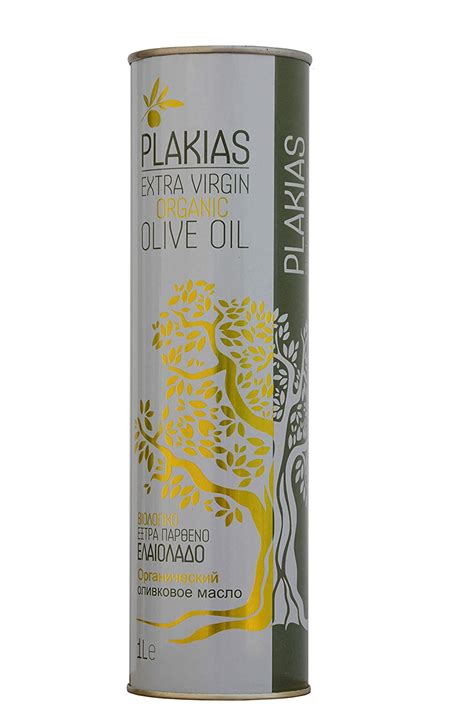 Plakias BIO Olivenöl extra nativ organic 1 Liter runde Dose