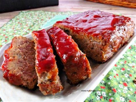 Old Fashioned Meatloaf Recipe With Glaze My Turn For Us