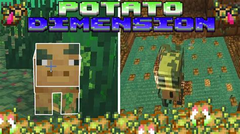 Minecraft Potato Snapshot Potato Dimension YouTube