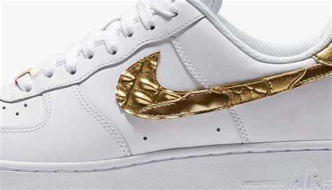 Nike Dévoile La Air Force 1 Cr7 Golden Patchwork Après La Nike Air Max 97 Cr7