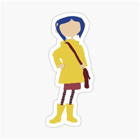 Coraline Sticker For Sale By Livjj Redbubble