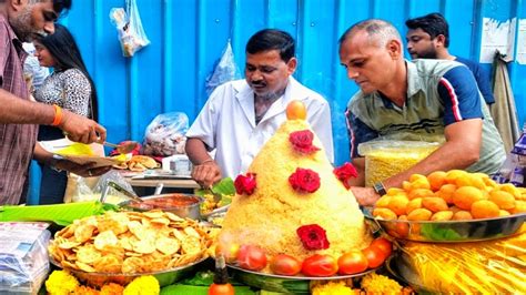 60 Years Old Famous Ice Cold Bhel Puri Dhai Puri Chaat Wala In Mumbai