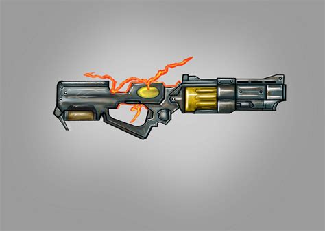 ArtStation - sci - fi new gun concept art