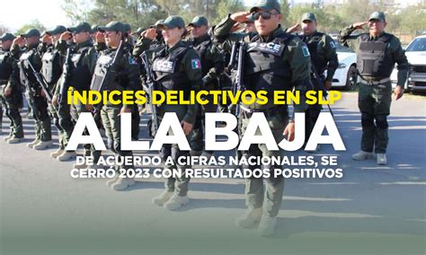 Ndices Delictivos En Slp A La Baja