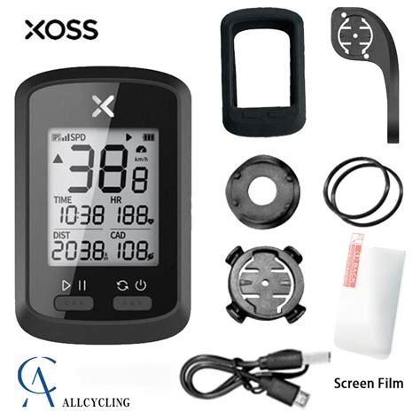 XOSS G2 Plus Computador De Bicicleta Sem Fio GPS Velocímetro De