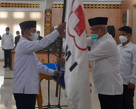 Resmi Bupati Budi Utomo Jabat Ketua PMI Lampura