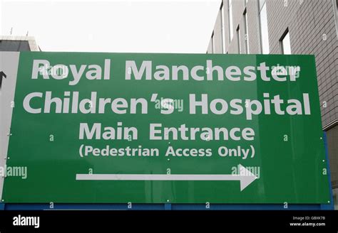 Royal Manchester Childrens Hospital A Gv Of The Royal Manchester