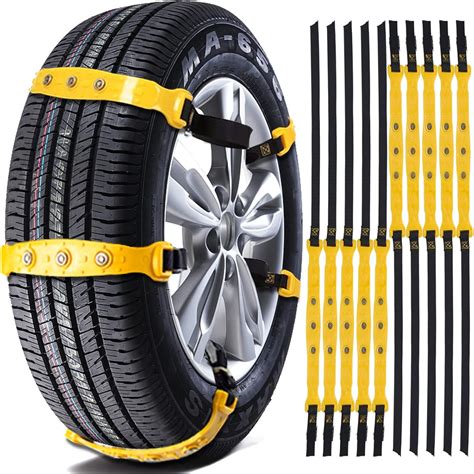 Amazon Snow Chains For Car SUV Truck Anti Skid Snow Tire Chains