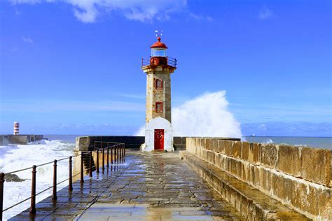 Free Images : sea, lighthouse, wave, tower, sky, beacon, promontory ...