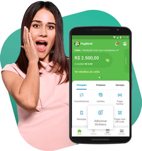 Conta Digital Pagbank Sem Filas De Gra A E Pelo Celular Pagseguro