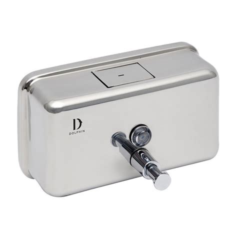 Dolphin Stainless Steel Soap Dispenser 1200ml Bc913b