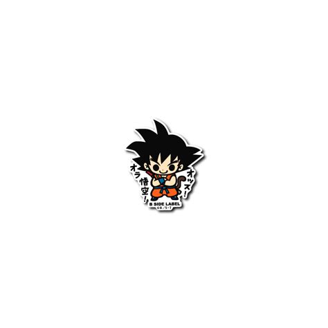 Autocollant Son Goku Ossu Dragon Ball B Side Label Meccha Japan