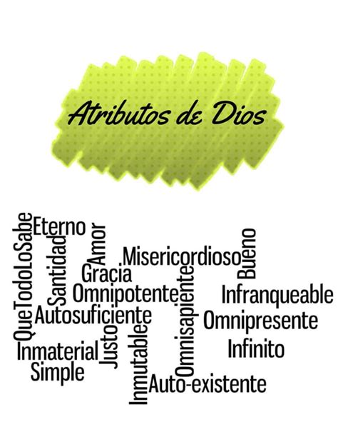 Sección 2 Atributos De Dios Pdf