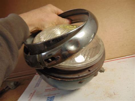 1939 1940 Chevrolet Truck Headlight Assemblies Original Gm Pair Sealed Beam 1937 Ebay