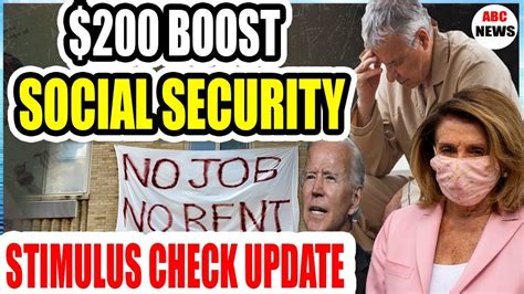 🔴 200 Boost Social Security Stimulus Check Update Jun 7 Youtube