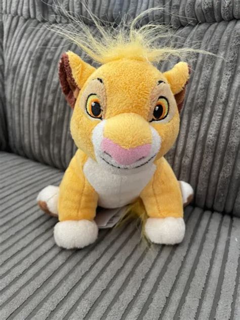 DISNEY STORE THE Lion King SIMBA CUB 7 Small Soft Plush Toy Free