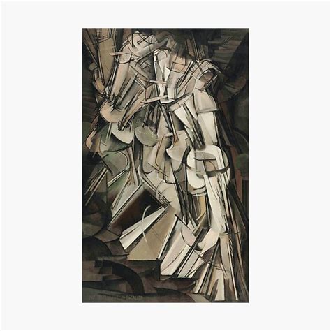 Nude Descending A Staircase No Marcel Duchamp Photographic Print For Sale By