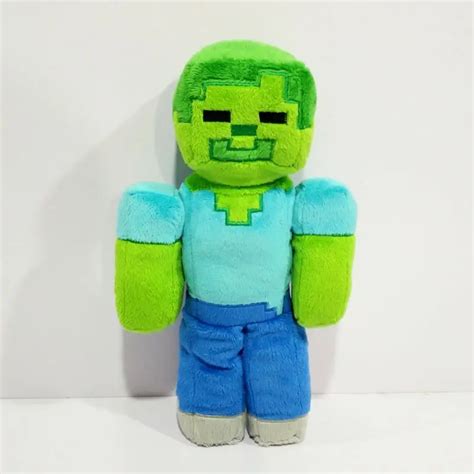 1pcs Minecraft Toys 33CM=13'' Minecraft Zombie Plush Stuffed Toys Movie ...