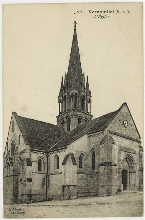 Vernouillet Vernouillet S Et O L Eglise Carte Postale Ancienne