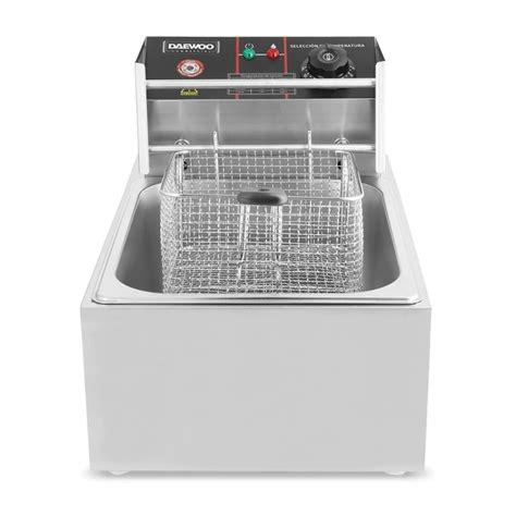 FREIDORA COMERCIAL Daewoo 6 Lts Acero Inox