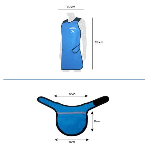 Waldent Dental Lead Apron Thyroid Shield Collar Dentalstall