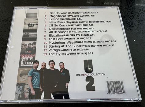 U2 The Remix Collection Cd Borderline Music