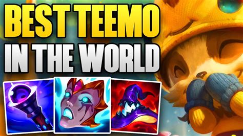 Best Teemo In The World Full Gameplay Challenger Teemo Top Gameplay