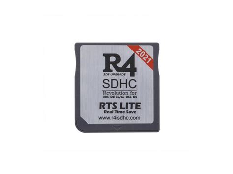 New R4 R4i Sdhc Gold Pro Dual Core Rts Lite Flash Card Adapter Kit For