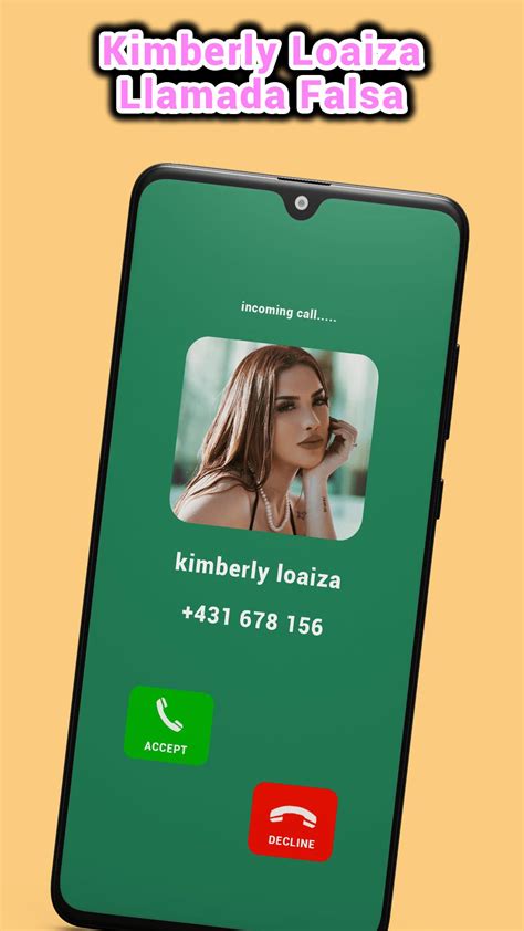 Kimberly Loaiza Llamada Falsa Apk Für Android Herunterladen