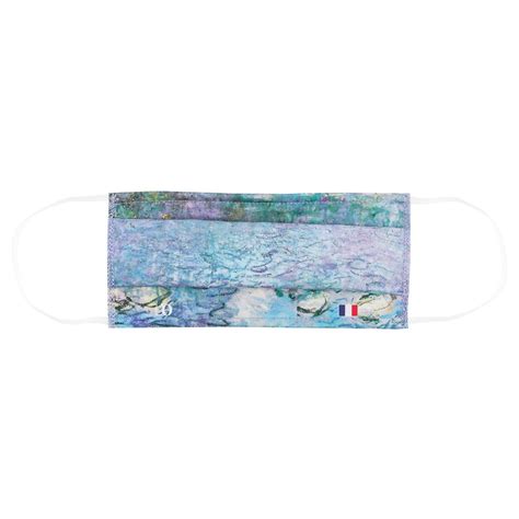 Reusable mask Monet The Water Lilies Morning Boutiques de Musées