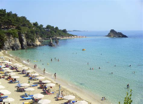 Makris Gialos Beach Kefalonia Grekland Cereza Reseguiden