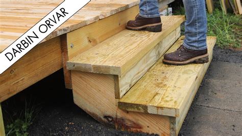 How To Build A 2 Step Stair Encycloall