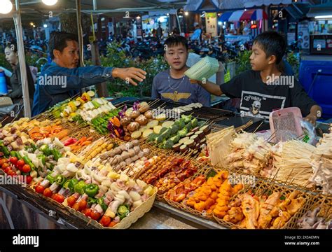 Luang Prabang Street Food Stall Hi Res Stock Photography And Images Alamy