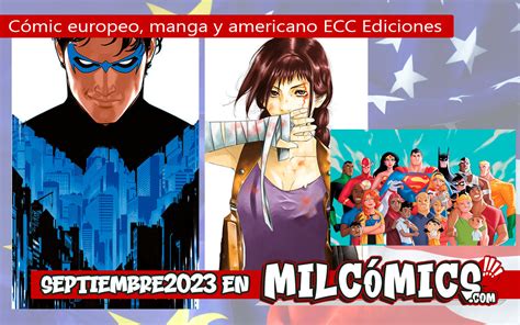 Novedades C Mics Y Manga Ecc Ediciones Septiembre Milcomics