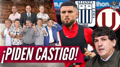 FERRARI y UREÑA reciben DENUNCIA de ALIANZA LIMA YouTube