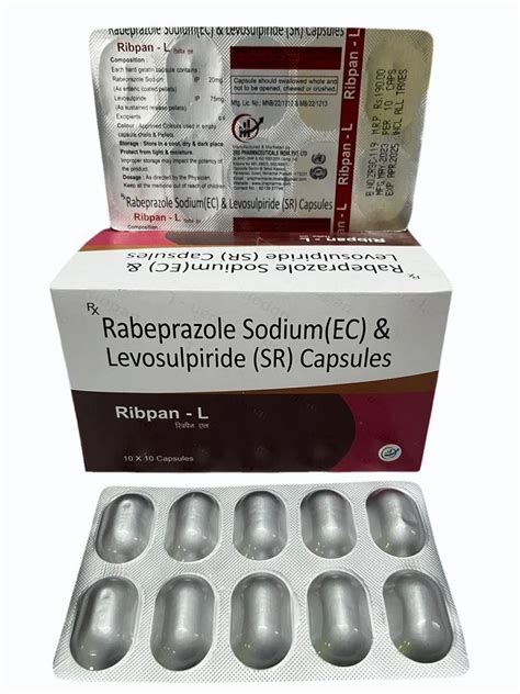 Rabeprazole Sodium Ec Levosulpiride Sr Capsule At Rs Box