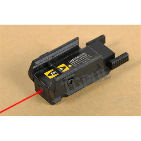 Mira Laser Para Pistola De Airsoft E Outros Trilho 20mm Laser