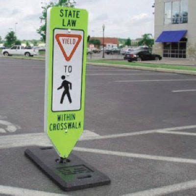 Pedestrian Crossing Signs For Safer Crosswalks Seton