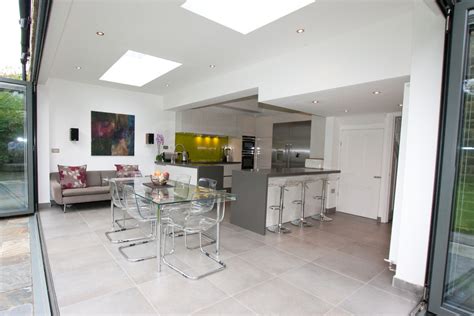 Open Plan Kitchen Dining Space Modern Kitchen London By Lwk