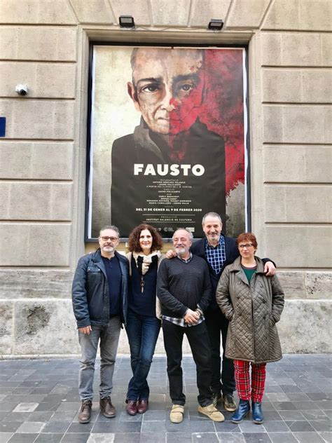 El Institut Valenci De Cultura Presenta Su Producci N Fausto