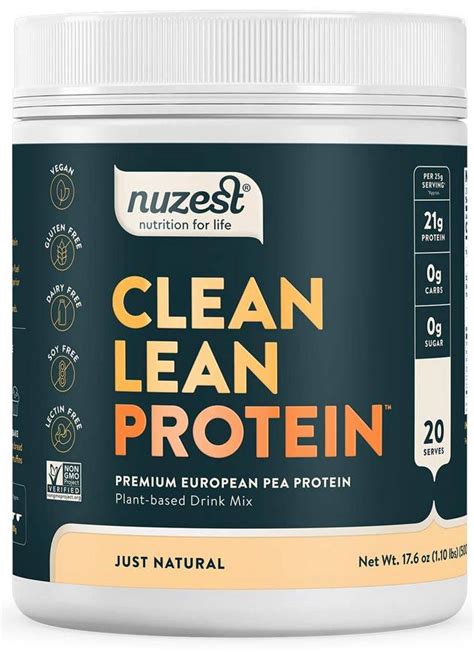 Nuzest Clean Lean Protein Just Natural 176 Ounce Save Big At Vitanet