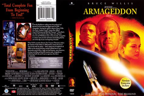 Armageddon 1998 R1 DVD Cover DVDcover