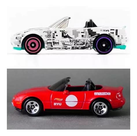 Hot Wheels Mazda Mx Miata Lote C Miniaturas Lacradas Parcelamento Sem Juros